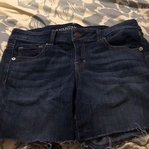 American eagle jean shorts